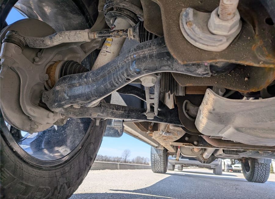 Vehicle suspension inspection